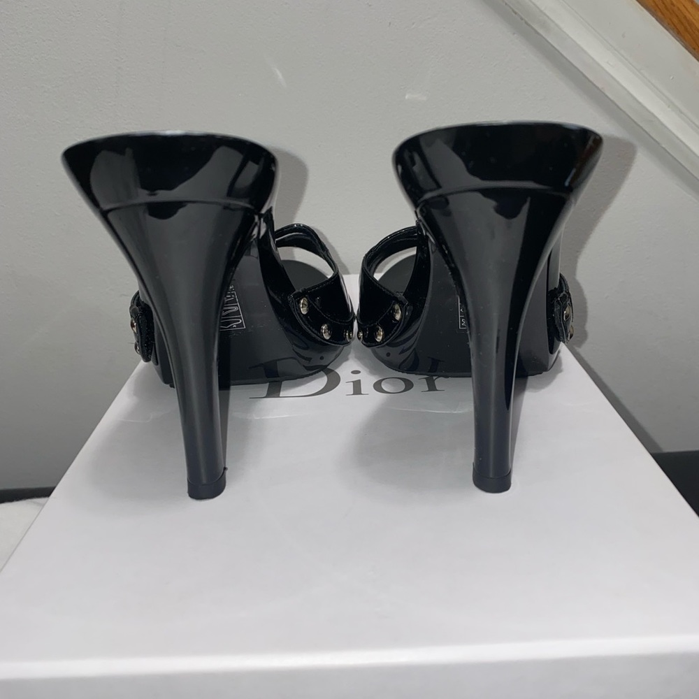 Dior City Clog 10CM  900 Noir Sandal ❤️🎉 - Picture 12 of 13